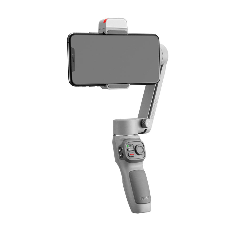 🎥 ZHIYUN Smooth Q3 – Stabilisateur Smartphone 3 Axes avec Suivi AI & Éclairage Rotatif