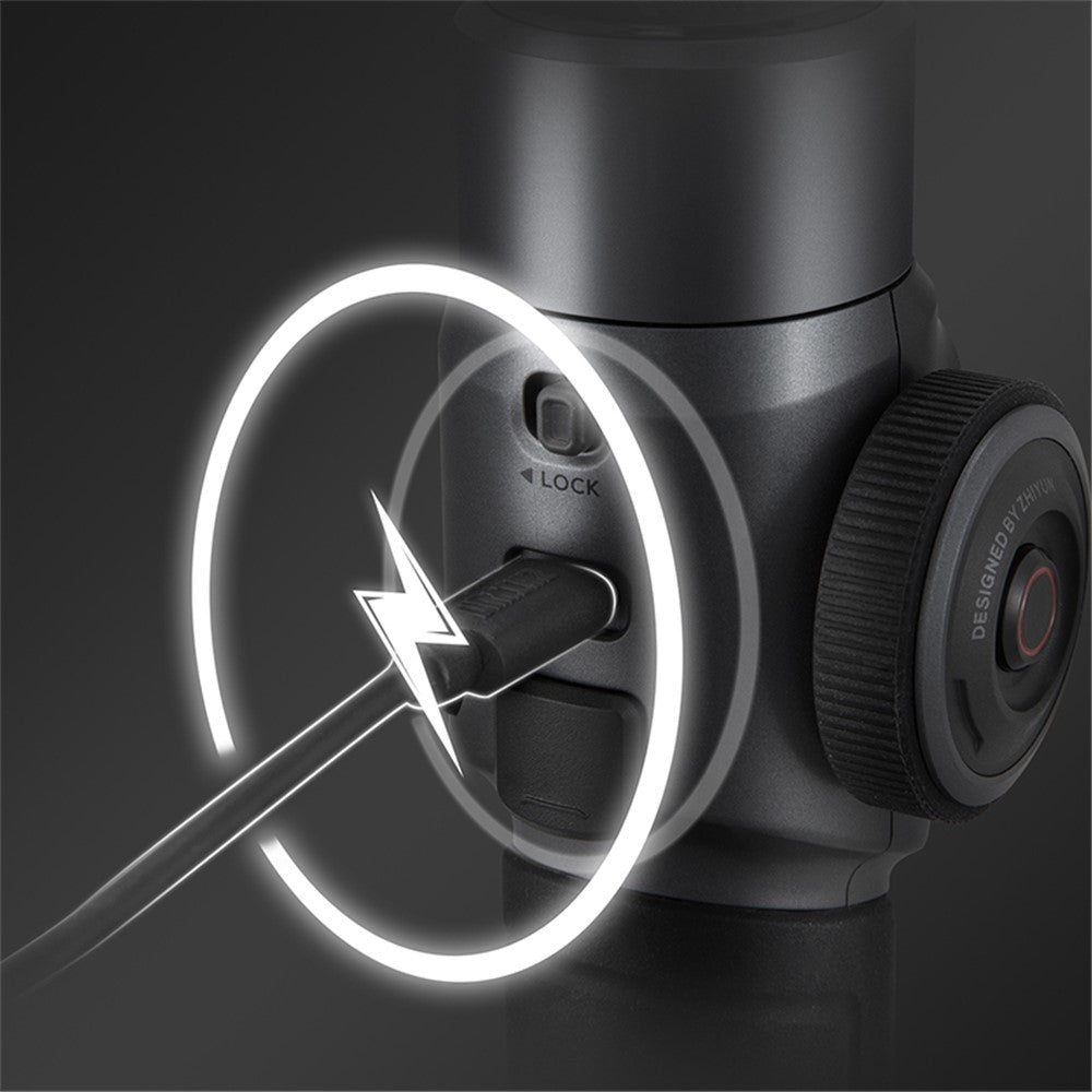 🎬 ZHIYUN Smooth 5 – Stabilisateur 3 Axes Professionnel pour Smartphone | Selfie Stick & Gimbal Haute Précision iPhone et Android