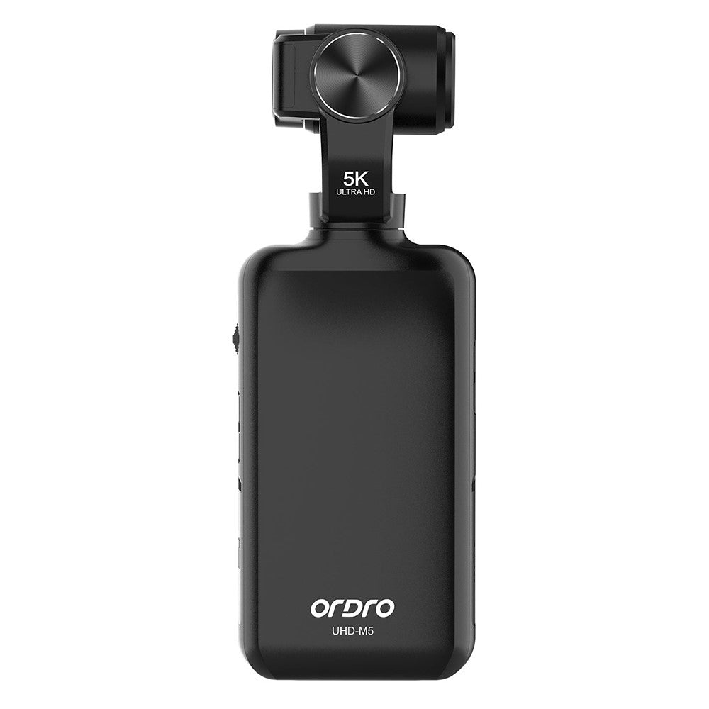 ORDRO M5 – Caméra de Poche HD DV avec Stabilisateur 3 Axes, Écran Tactile Rotatif 3,5”, Vlogging & Voyage
