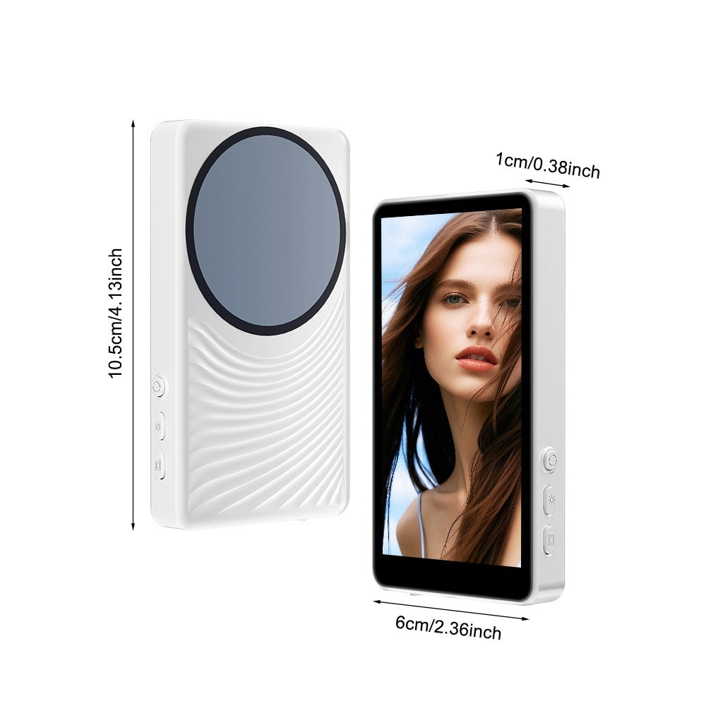 📱 Écran Selfie MagSafe™ – L’allié ultime des créateurs de contenu