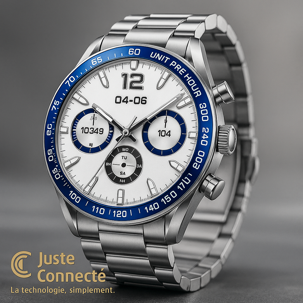 Montre Connectée Étanche IP67 – Appels Bluetooth, Suivi Santé (Oxygène, Pression, Cardio) & 25 Modes Sport