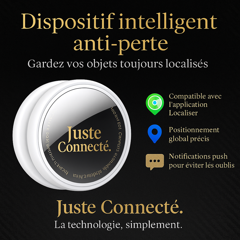 HOCO E91 – Traceur intelligent anti-perte avec localisation précise et alertes en temps réel