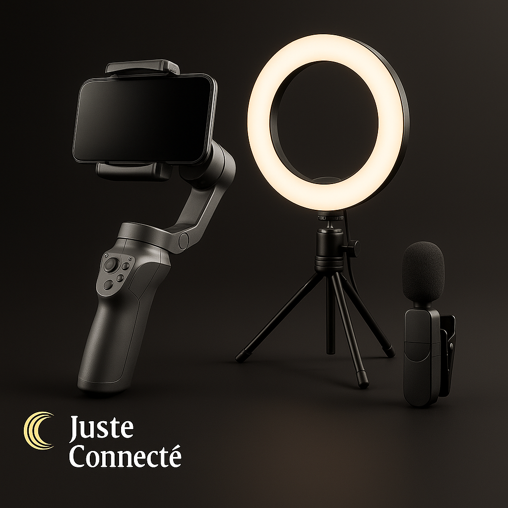 🎥 Créateurs de Contenu – Microphones, Éclairage & Accessoires Premium
