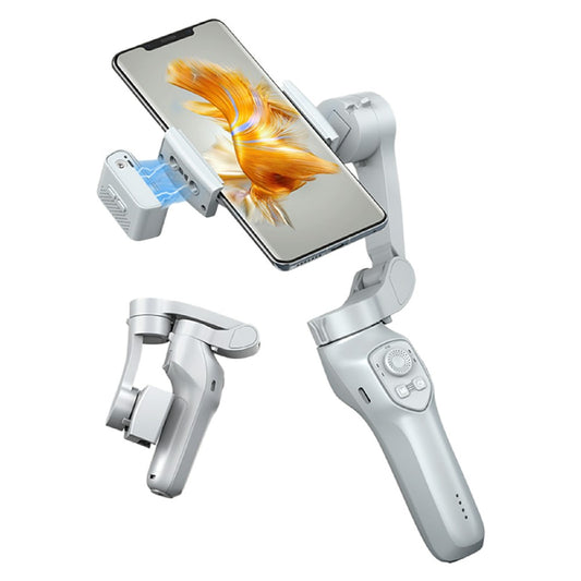 🚀 Stabilisateur Smartphone 3 Axes – Gimbal Pliable Intelligent avec Suivi AI & Lumière Intégrée