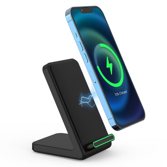 ⚡ Chargeur Sans Fil 2 en 1 avec Support Téléphone – Recharge Rapide & Bureau Organisé