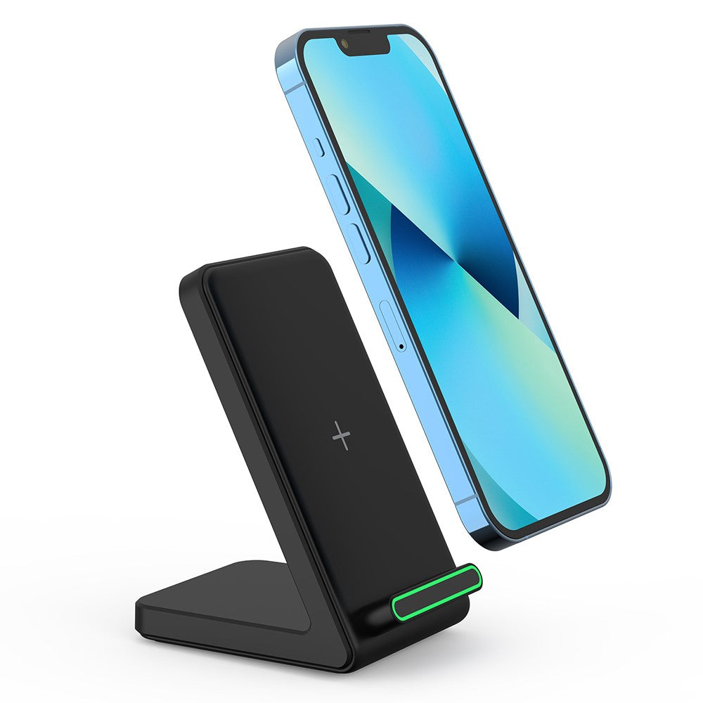 ⚡ Chargeur Sans Fil 2 en 1 avec Support Téléphone – Recharge Rapide & Bureau Organisé