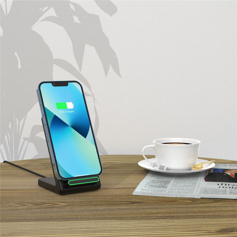 ⚡ Chargeur Sans Fil 2 en 1 avec Support Téléphone – Recharge Rapide & Bureau Organisé