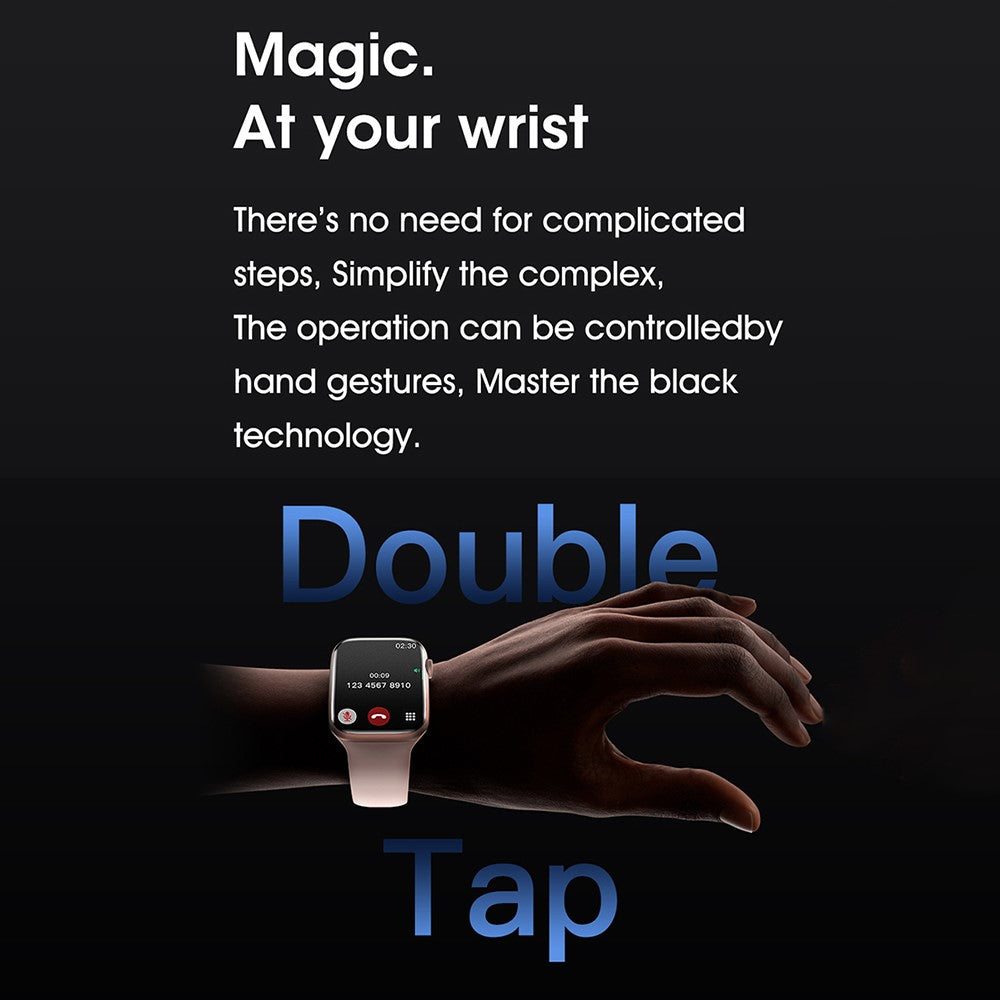 Montre Connectée AMOLED 2.08” – GPS, ECG, NFC, Suivi Santé & Sport, Appels Bluetooth, Étanche IP68 (Certifiée CE)