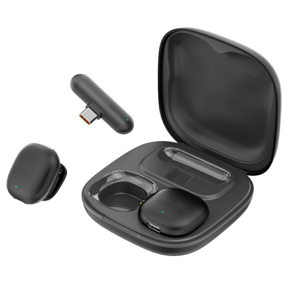 🎤 Micro-Cravate Sans Fil – Qualité Audio Professionnelle pour Créateurs de Contenu