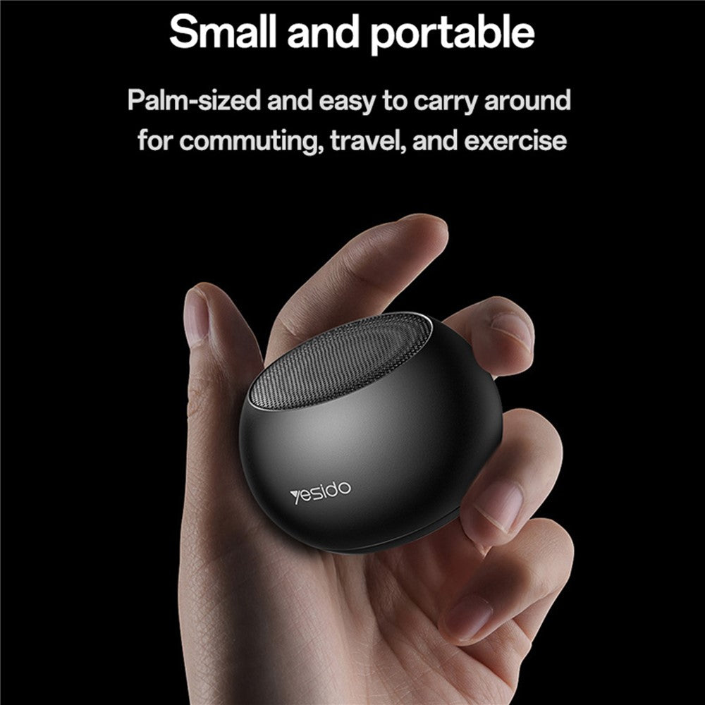 YESIDO YSW33 – Enceinte Bluetooth TWS Portable | Mini Haut-Parleur Sans Fil en Alliage d’Aluminium, Son Stéréo HD et Connexion Rapide