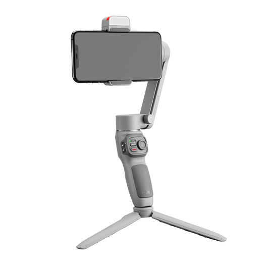 🎥 ZHIYUN Smooth Q3 – Stabilisateur Smartphone 3 Axes avec Suivi AI & Éclairage Rotatif