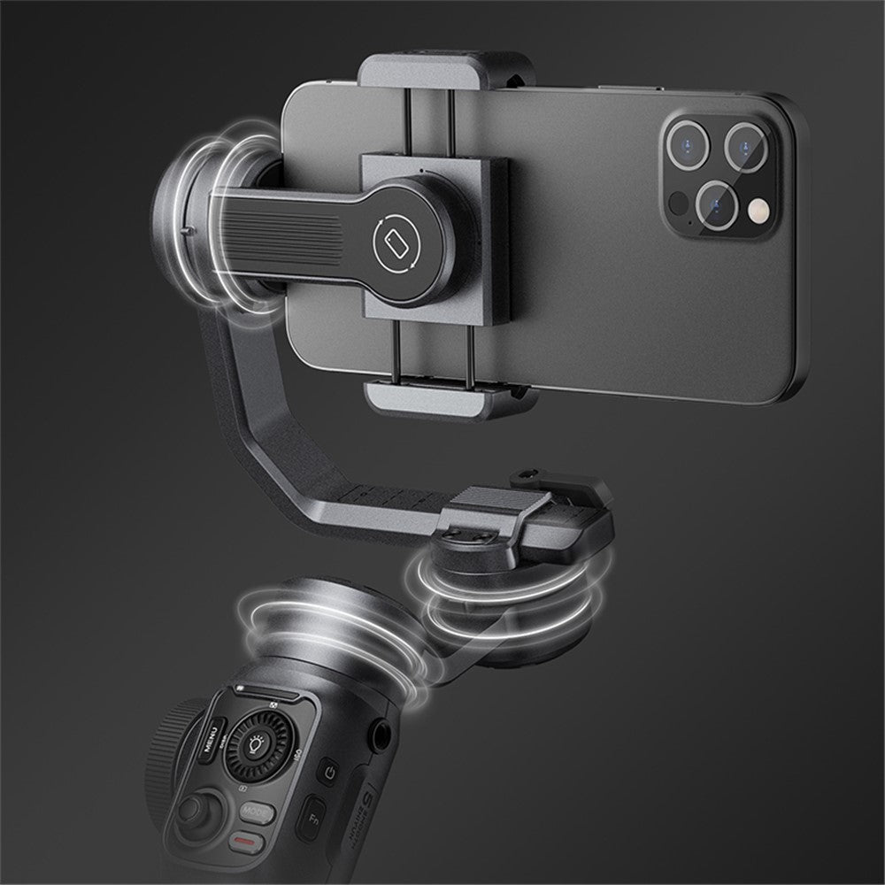 🎬 ZHIYUN Smooth 5 – Stabilisateur 3 Axes Professionnel pour Smartphone | Selfie Stick & Gimbal Haute Précision iPhone et Android