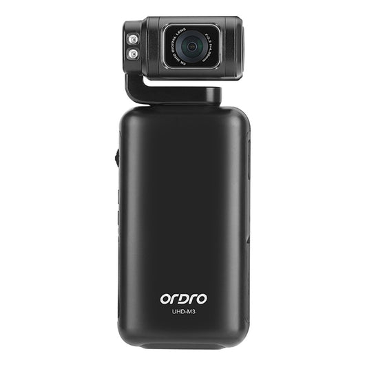 ORDRO M3 Caméra de Poche Portable 5K – Écran 3,5” Rotatif 180° avec WiFi & Vision Nocturne