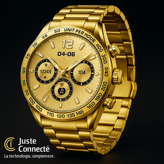 Montre Connectée Étanche IP67 – Appels Bluetooth, Suivi Santé (Oxygène, Pression, Cardio) & 25 Modes Sport
