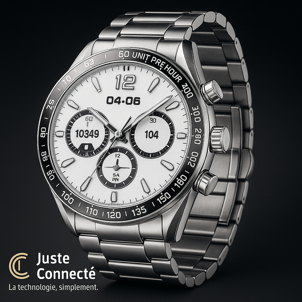 Montre Connectée Étanche IP67 – Appels Bluetooth, Suivi Santé (Oxygène, Pression, Cardio) & 25 Modes Sport