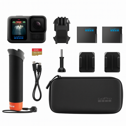 GoPro HERO 13 + Pack d’accessoires – Neuf