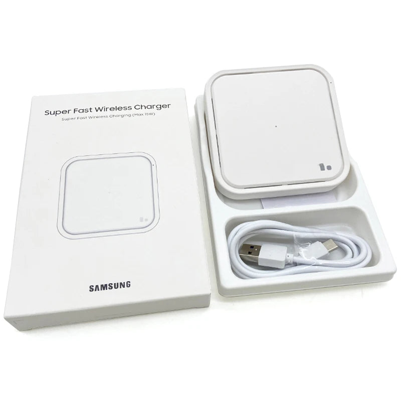 Chargeur Sans Fil 15W Ultra-Rapide | Recharge Sécurisée & Universelle pour Smartphones