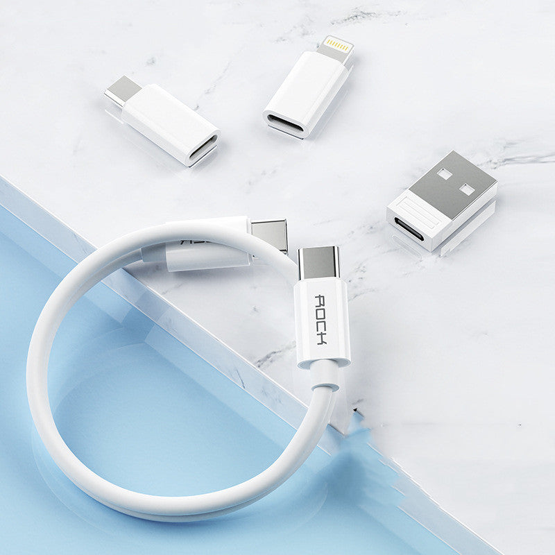 Kit Multi-Adaptateurs et Câbles Universel 6-en-1 – Étui Compact de Voyage